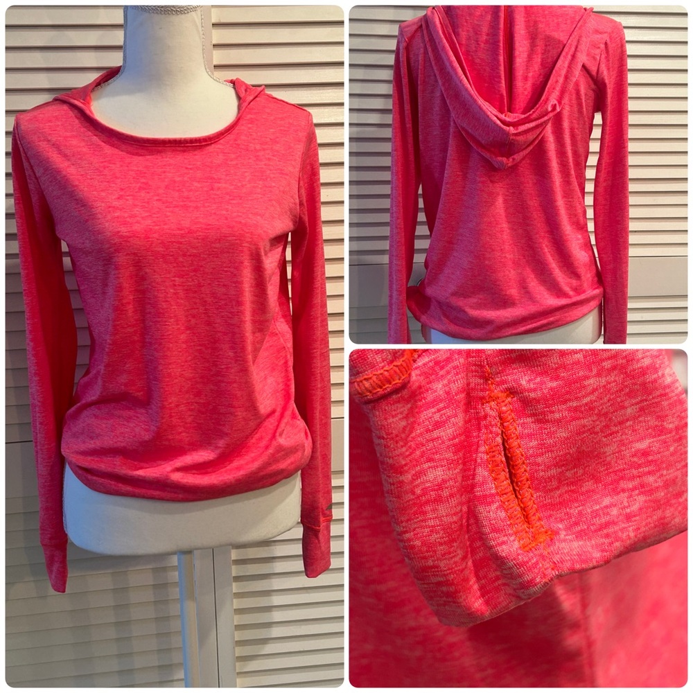 Avia Women's Bright Pink Active Performance Hoodie